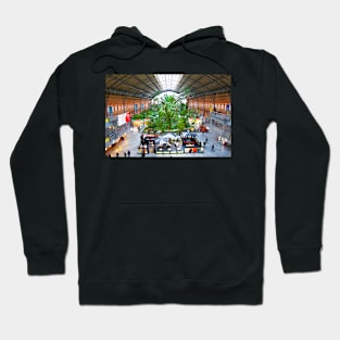 Atocha. Railway station. Madrid Hoodie